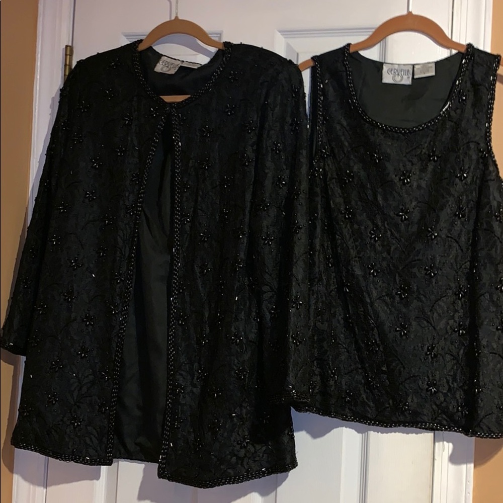 Chevelle beaded tank and jacket